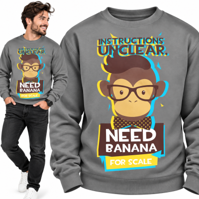 BLUZA ŚMIESZNA  NEED BANANA
